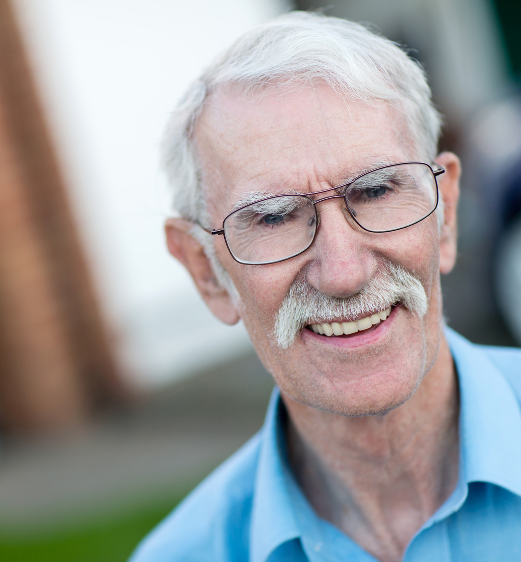 Happy Old Man